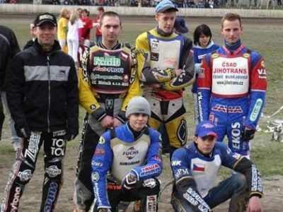 Matěj Kůs s týmem, sezona 2005