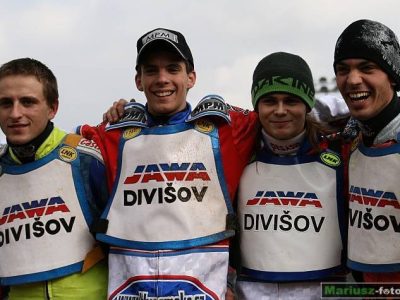 Matěj Kůs s týmem, sezona 2007