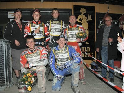 Matěj Kůs s týmem, sezona 2008
