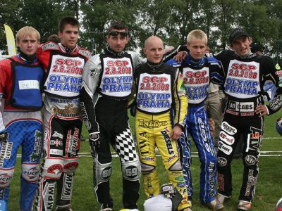 Matěj Kůs s týmem, sezona 2008