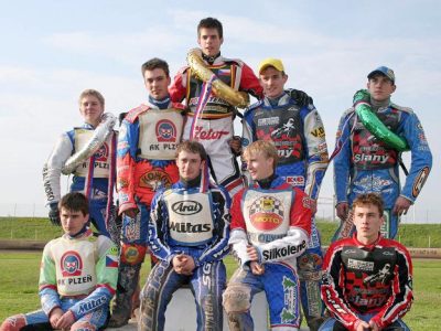 Matěj Kůs s týmem, sezona 2008