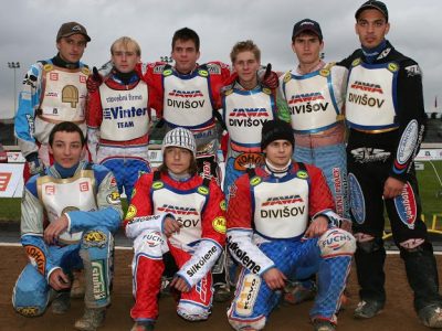 Matěj Kůs s týmem, sezona 2008