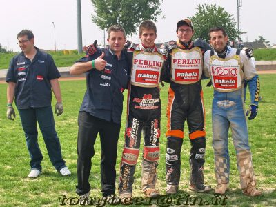 Matěj Kůs s týmem, sezona 2009