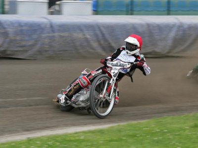 Matěj Kůs na dráze, Praha, 2009