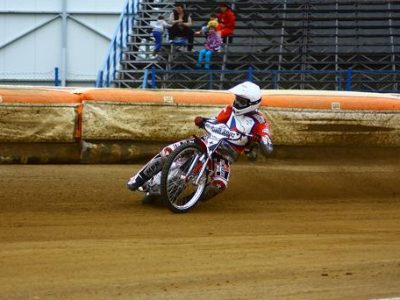 Matěj Kůs na dráze, Pardubice, 2009