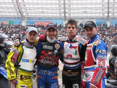 Matěj Kůs s týmem, Mistrovství Evropy, Togliatti, 2009