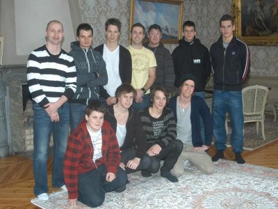 Matěj Kůs s týmem, sezona 2009