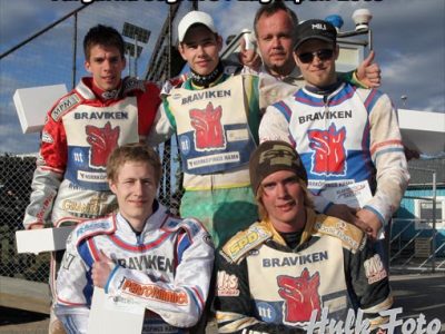 Matěj Kůs s týmem, sezona 2009