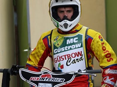 Matěj Kůs v depu, Güstrow, 2010