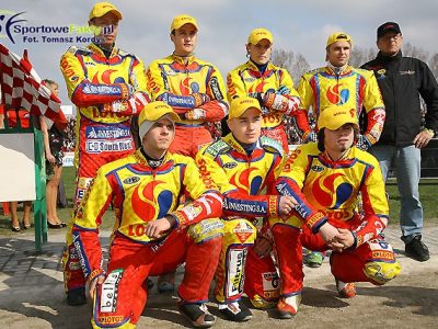 Matěj Kůs s týmem, Start Gniezno – Lotos Gdaňsk, 2010