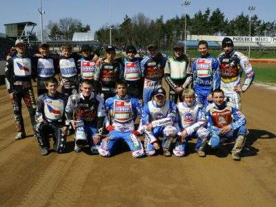 Matěj Kůs s týmem, Pardubice, 2010
