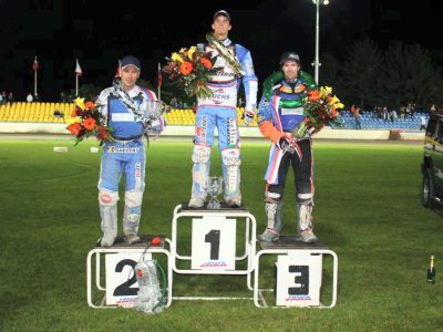 Matěj Kůs na stupních vítězů, Memoriál Luboše Tomíčka, 2010