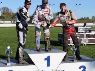 Matěj Kůs na stupních vítězů, Kvalifikace ME, Stralsund, 2011