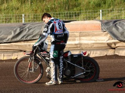 Matěj Kůs v depu, AK Slaný – Olymp Praha, 2011