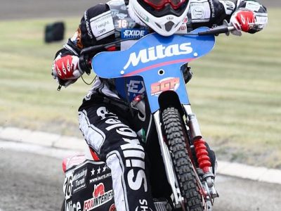 Matěj Kůs na dráze, Trénink Grand Prix, Praha, 2011
