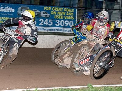 Matěj Kůs na dráze, Leicester Lions – Redcar Bears, 2011