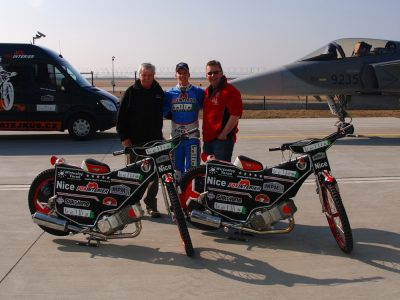 S motorkami u gripenu v Čáslavi