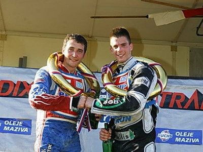 S Renatem Gafurovem po titulu mistrů ČR dvojic, 2011
